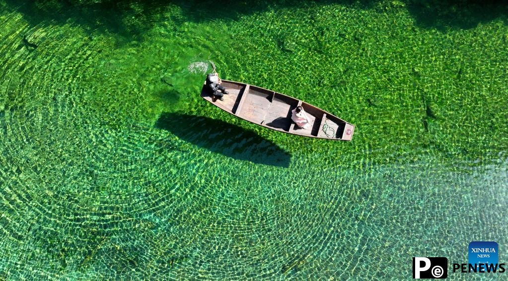 Scenery of Pingshan canyon in Hefeng County, C China