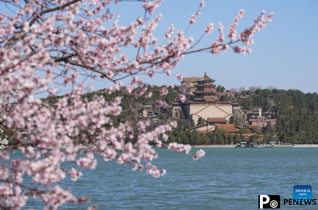 View of Summer Palace in Beijing