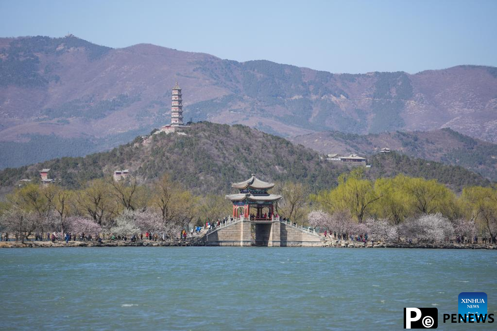 View of Summer Palace in Beijing