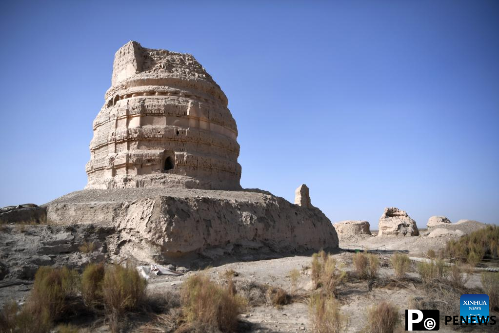 In pics: ruins of Suoyang City in NW China