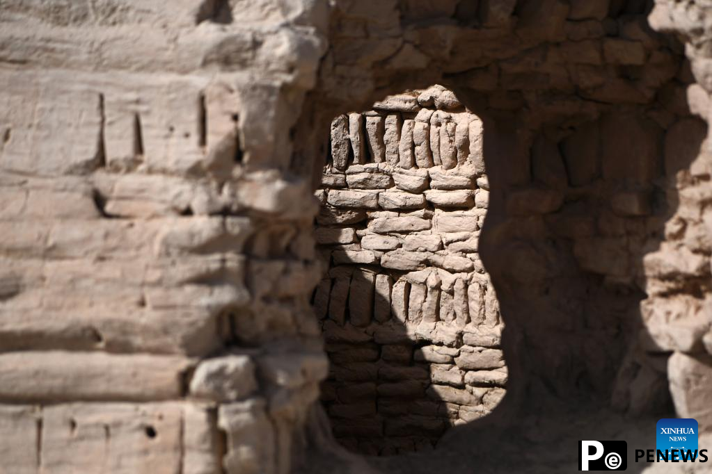 In pics: ruins of Suoyang City in NW China