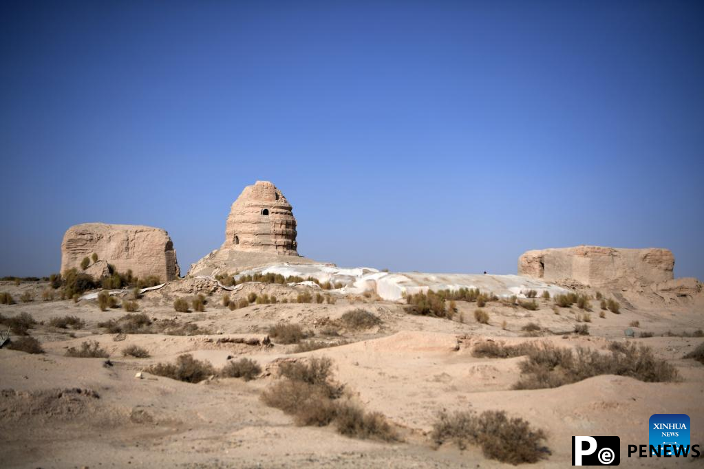 In pics: ruins of Suoyang City in NW China