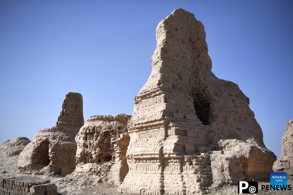 In pics: ruins of Suoyang City in NW China
