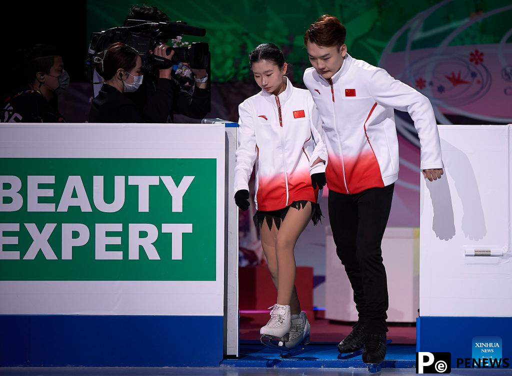 In pics: pairs short program at ISU World Figure Skating Championships