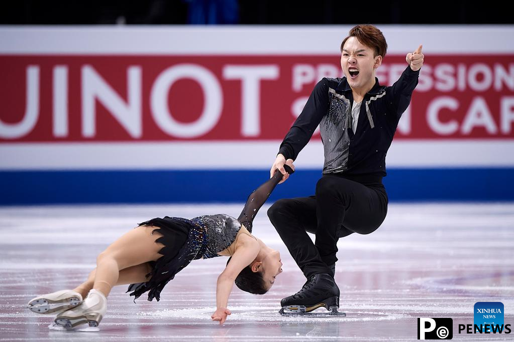 In pics: pairs short program at ISU World Figure Skating Championships