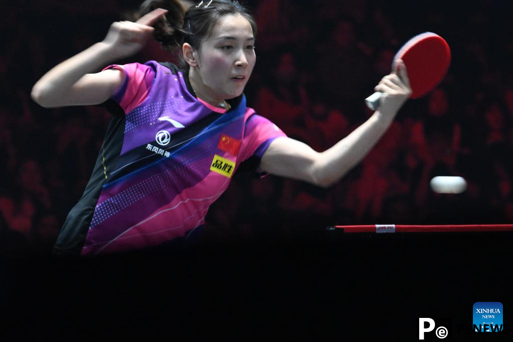 Sun Yingsha wins women