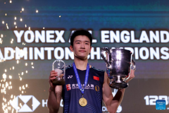 Debutant Li Shifeng crowned at All England Badminton Open