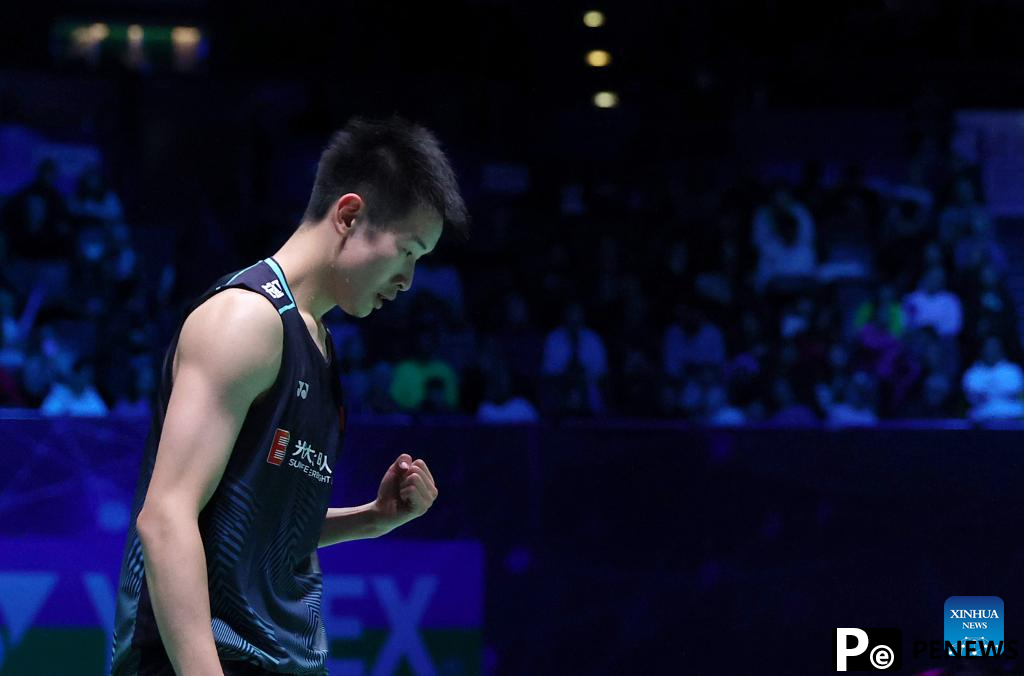 Debutant Li Shifeng crowned at All England Badminton Open