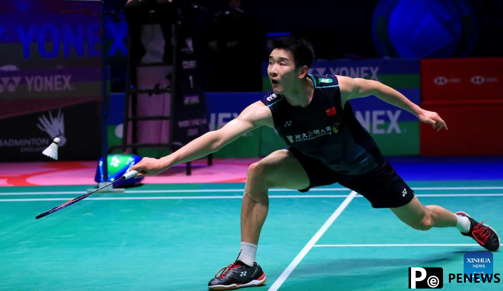 Debutant Li Shifeng crowned at All England Badminton Open