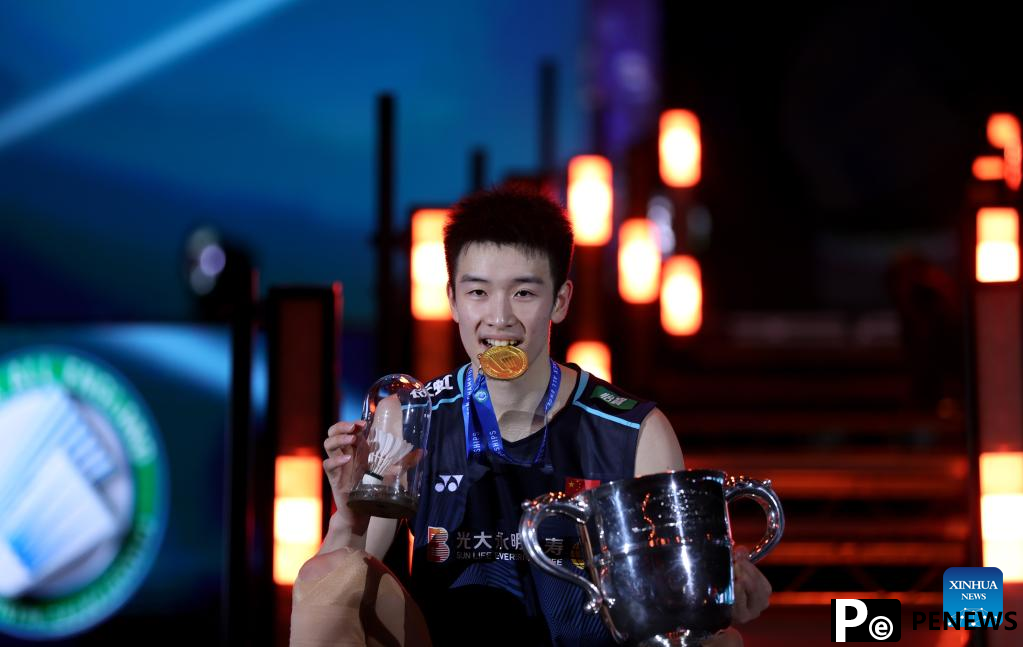 Debutant Li Shifeng crowned at All England Badminton Open