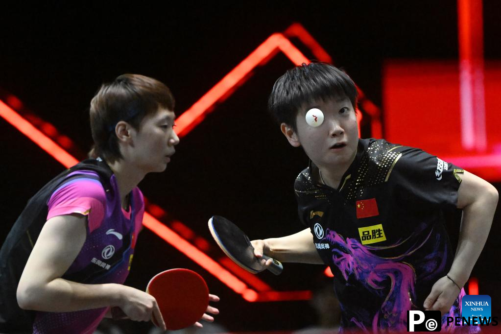 All-Chinese finals set in singles at WTT Singapore Smash