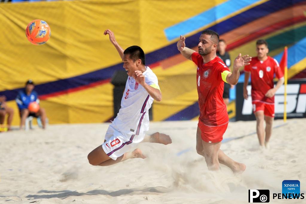 China makes comeback win over Lebanon at AFC Beach Soccer Asian Cup