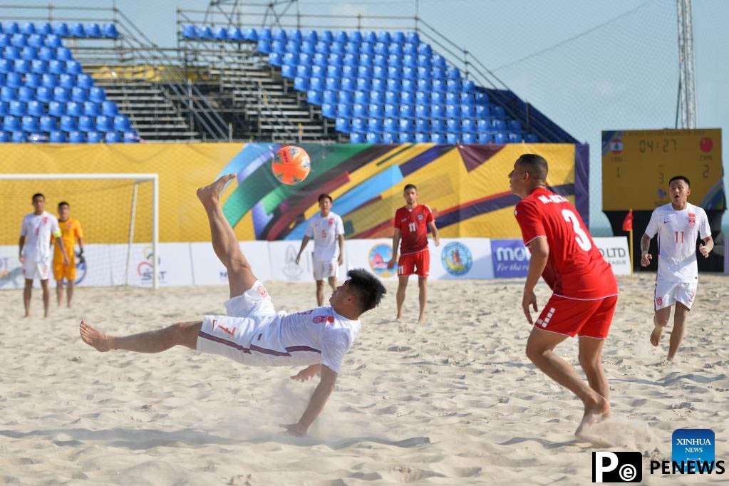 China makes comeback win over Lebanon at AFC Beach Soccer Asian Cup
