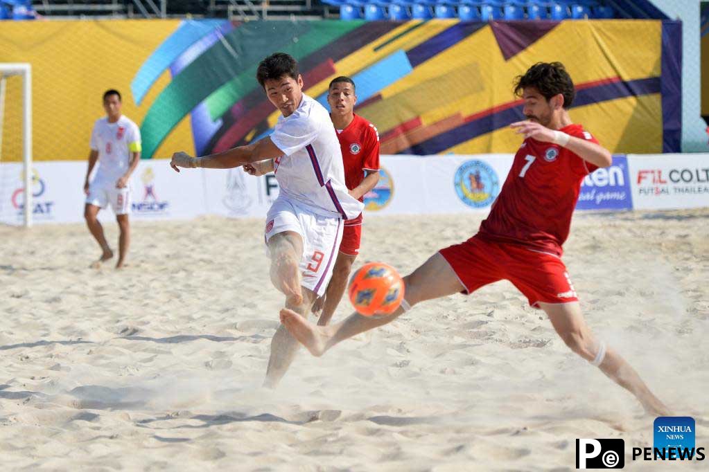 China makes comeback win over Lebanon at AFC Beach Soccer Asian Cup