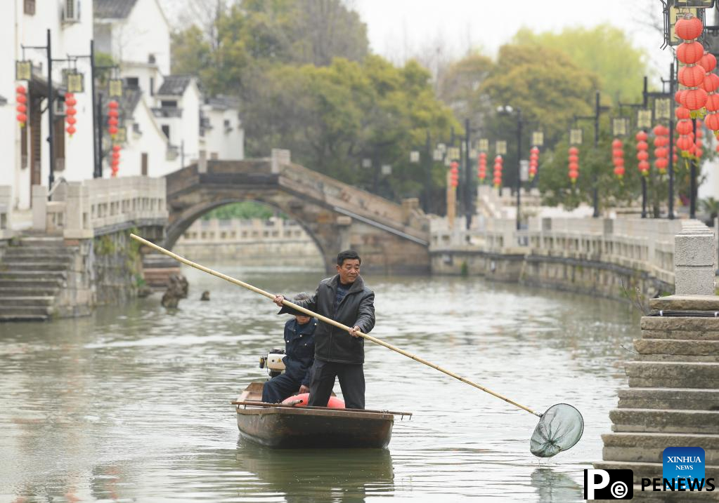 Zhejiang makes efforts in water environment management