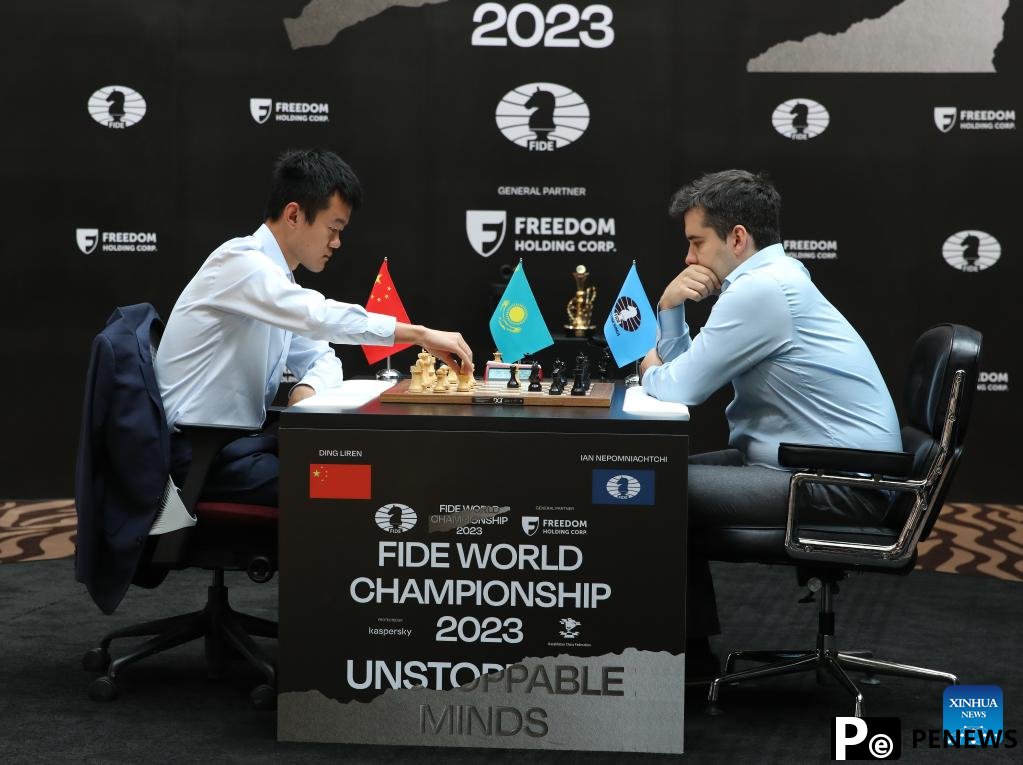 Ding Liren beats Nepomniachtchi to become China