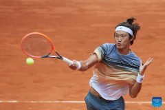 Madrid Open tennis tournament: men's singles round of 64 match