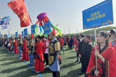 International kite festival opens in NW China's Shaanxi