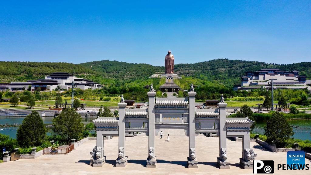 Qufu City, birthplace of ancient Chinese sage Confucius