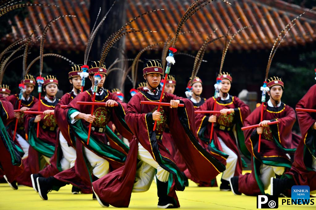 Qufu City, birthplace of ancient Chinese sage Confucius