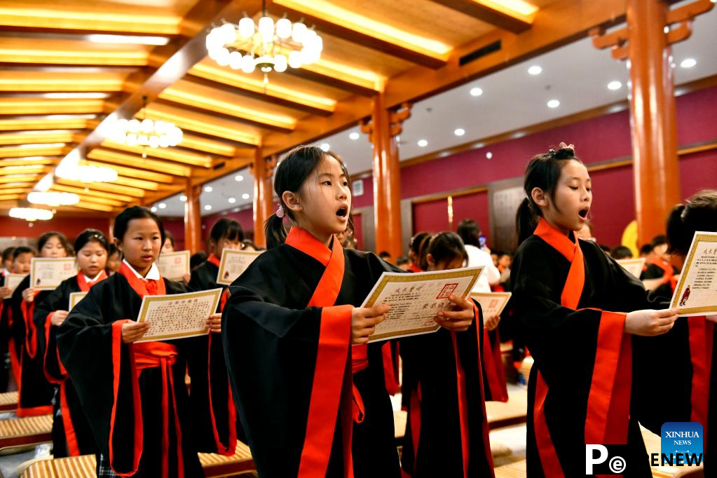 Qufu City, birthplace of ancient Chinese sage Confucius