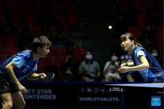 Chinese pair wins mixed doubles at WTT Star Contender Bangkok