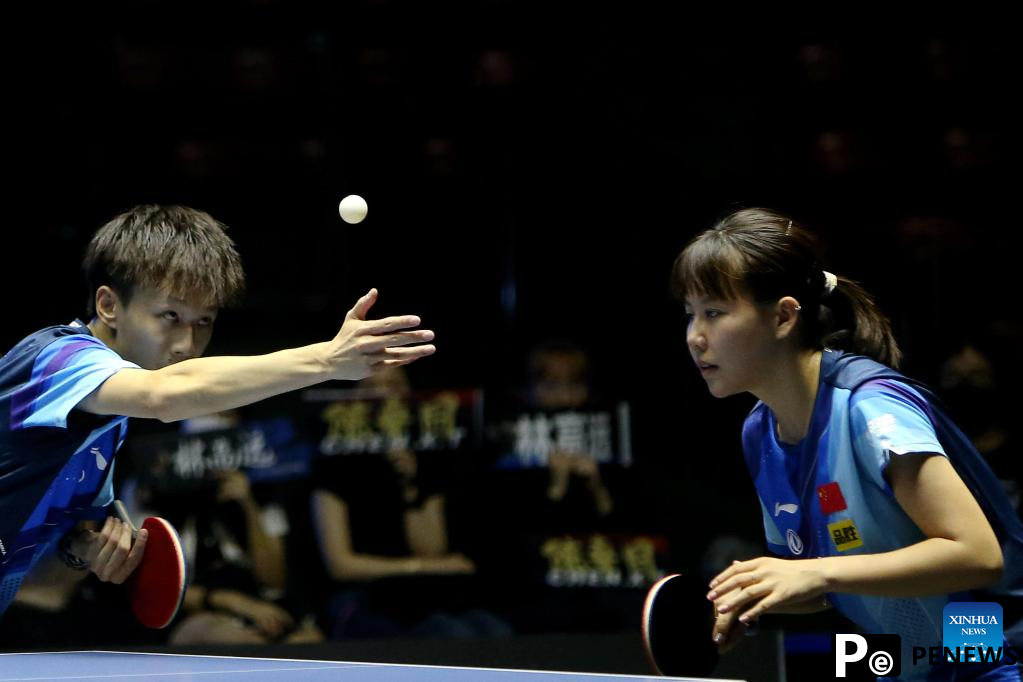 Chinese pair wins mixed doubles at WTT Star Contender Bangkok