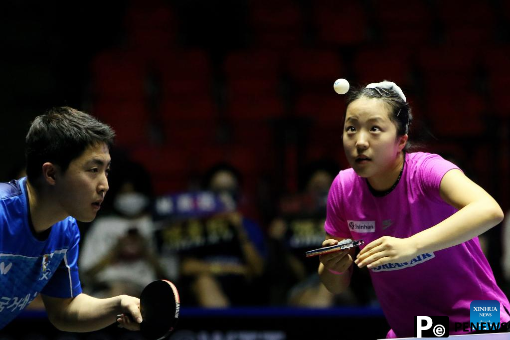 Chinese pair wins mixed doubles at WTT Star Contender Bangkok