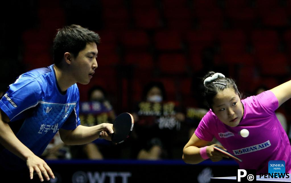 Chinese pair wins mixed doubles at WTT Star Contender Bangkok