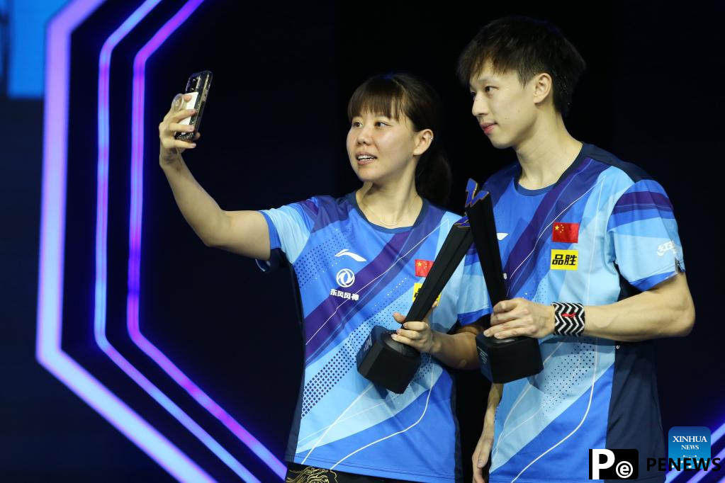 Chinese pair wins mixed doubles at WTT Star Contender Bangkok