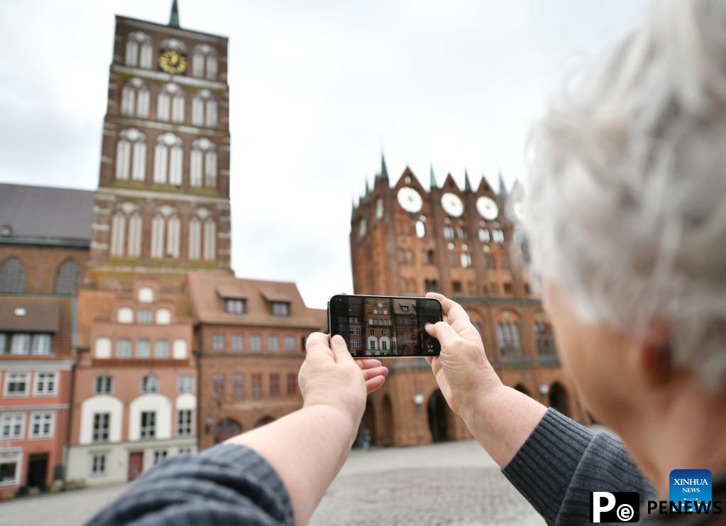 City view of Stralsund, Germany