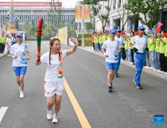 Chengdu Universiade torch relay held in Yibin