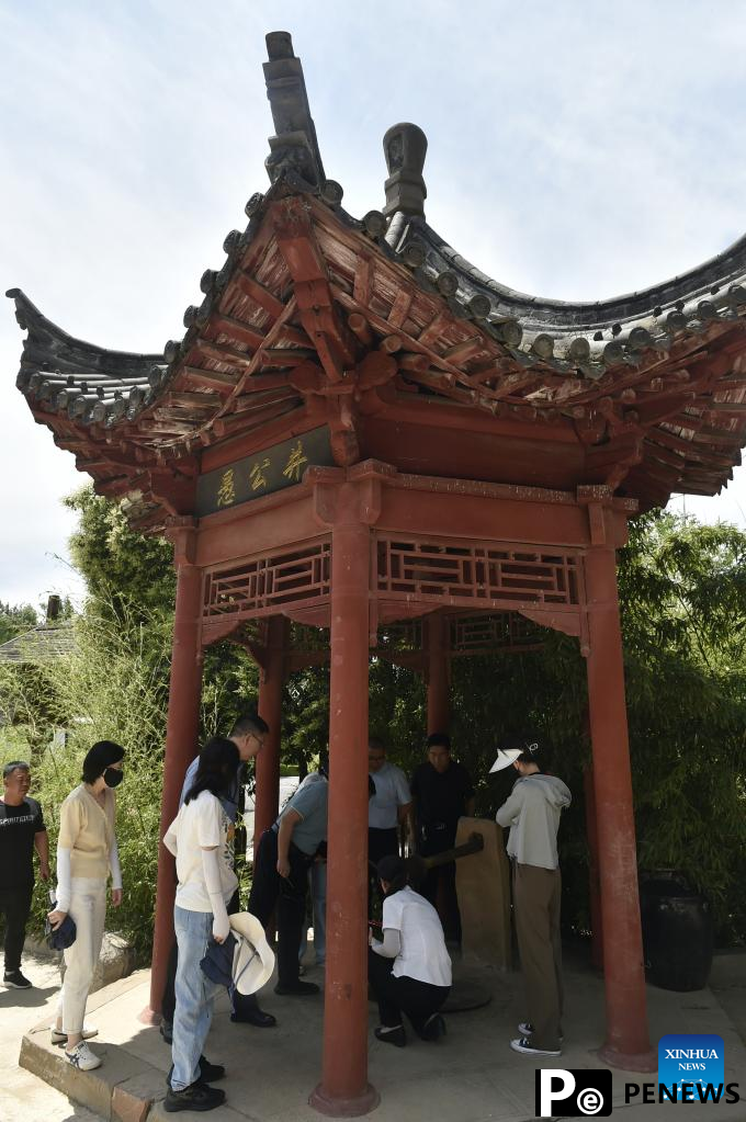 Scenery of Wangwu Mountain scenic spot in Jiyuan, C China