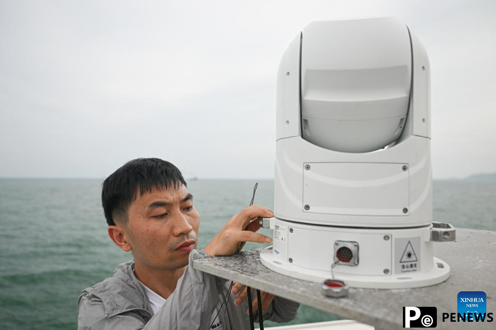 Open-sea testing of China