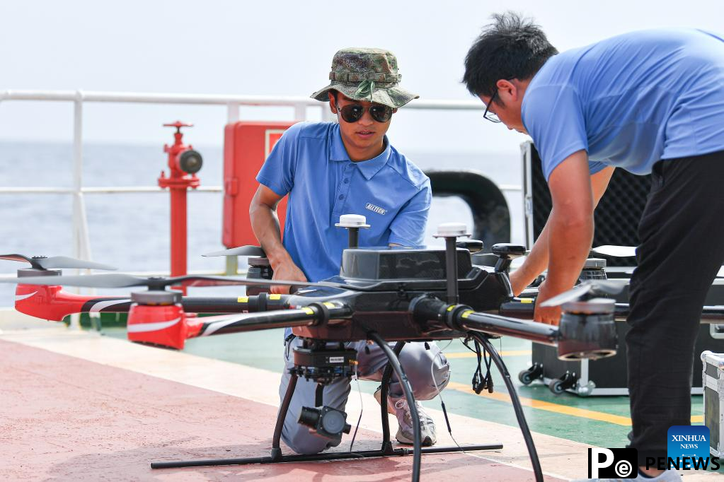 Open-sea testing of China