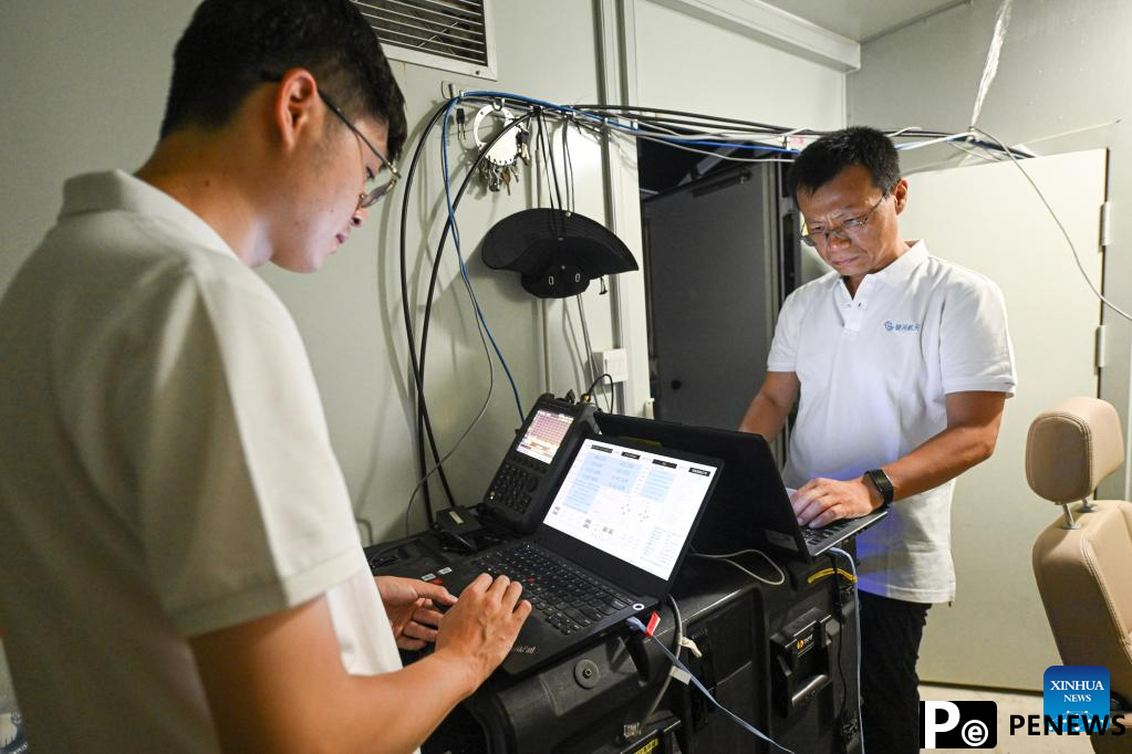 Open-sea testing of China