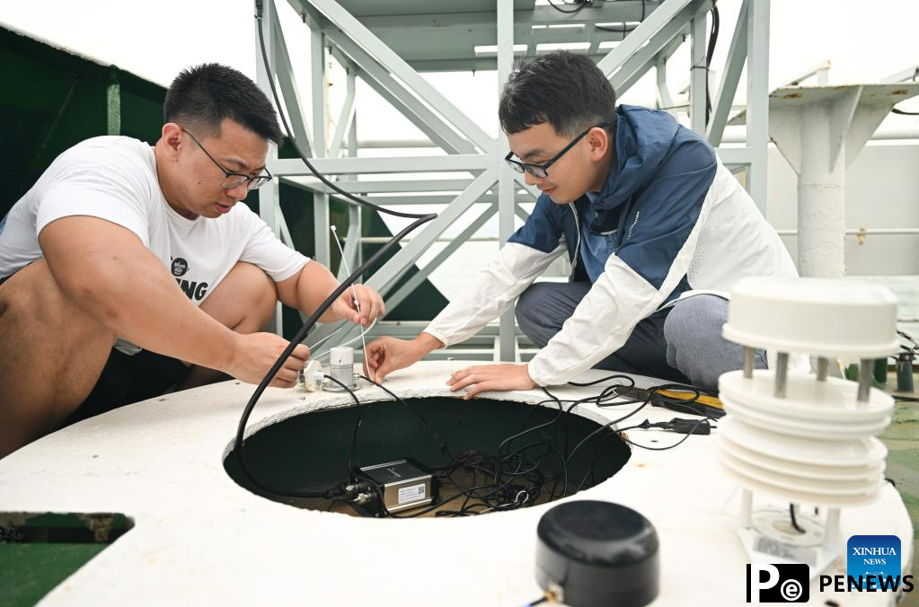 Open-sea testing of China