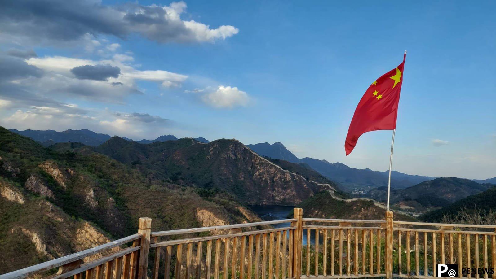 Camping on the Great Wall of China