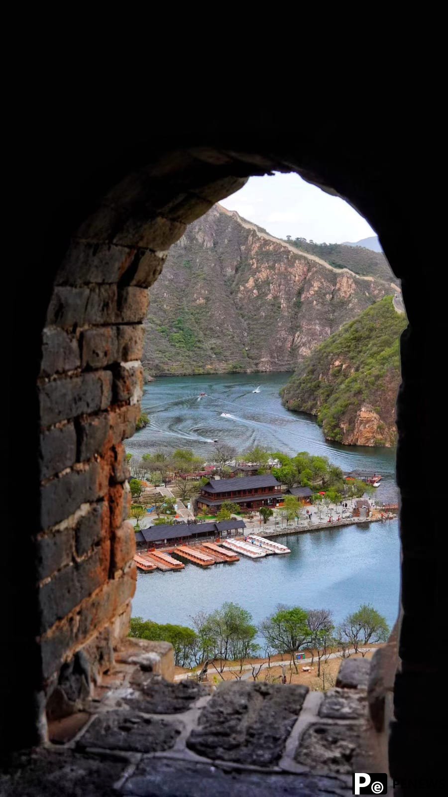 Camping on the Great Wall of China