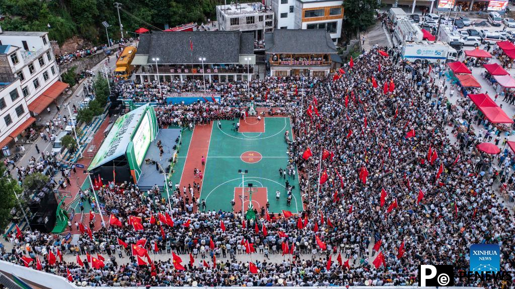 Village basketball competition kicks off in SW China