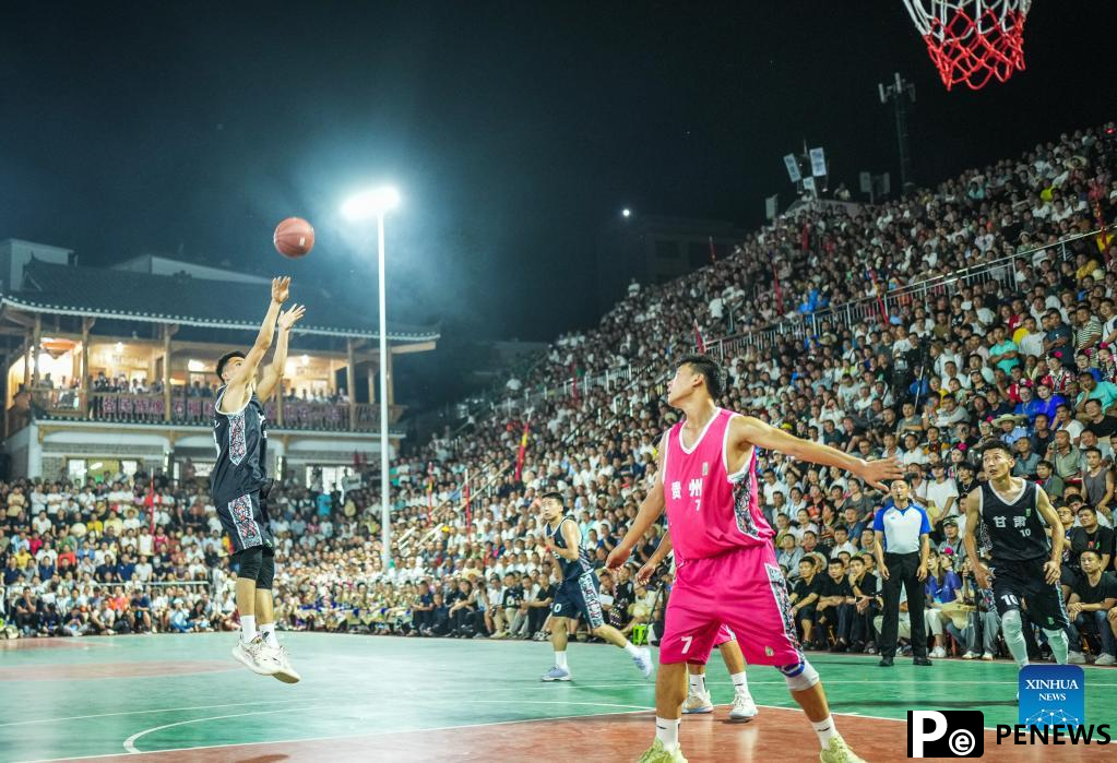 Village basketball competition kicks off in SW China