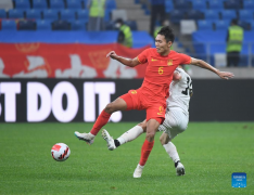 Chinese men's football team beats Palestine in international friendly