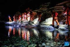 Suiyang County develops tourism industry with abundant cave resources in SW China's Guizhou