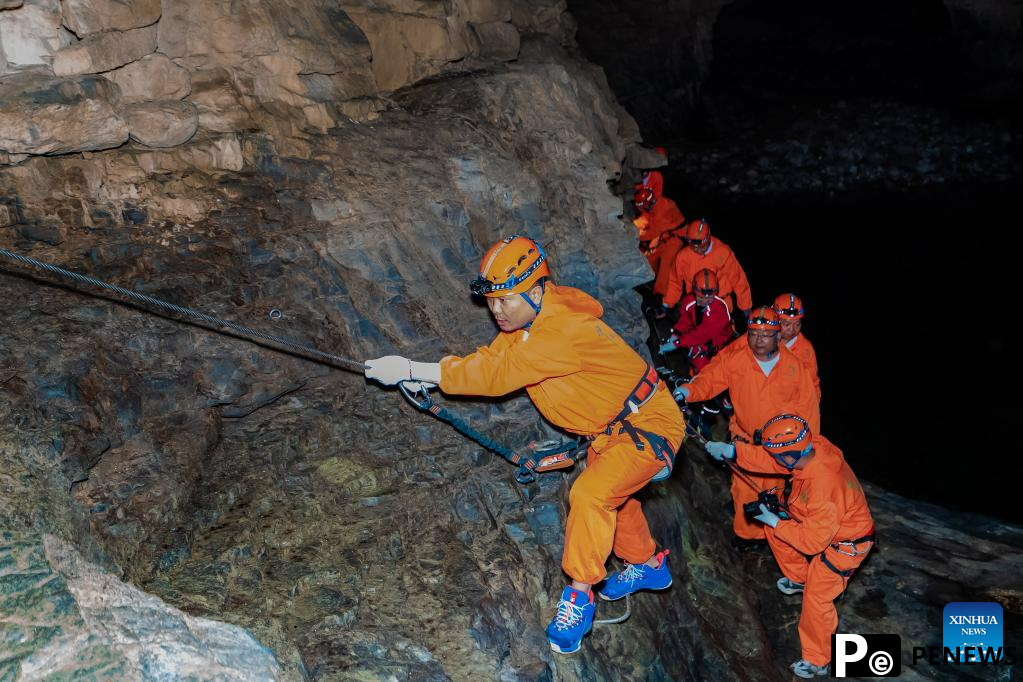 Suiyang County develops tourism industry with abundant cave resources in SW China