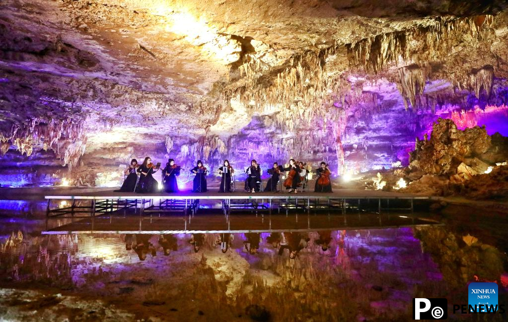 Suiyang County develops tourism industry with abundant cave resources in SW China