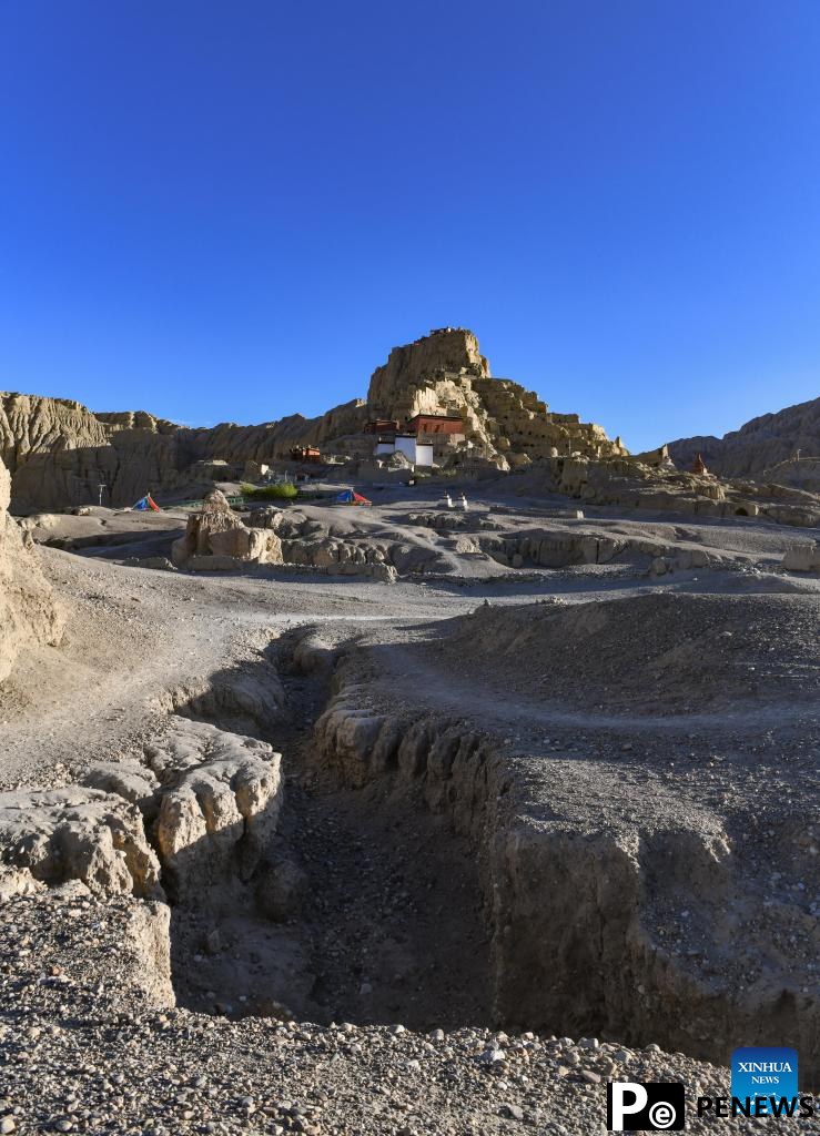 In pics: scenery of ruins of Guge Kingdom in Tibet
