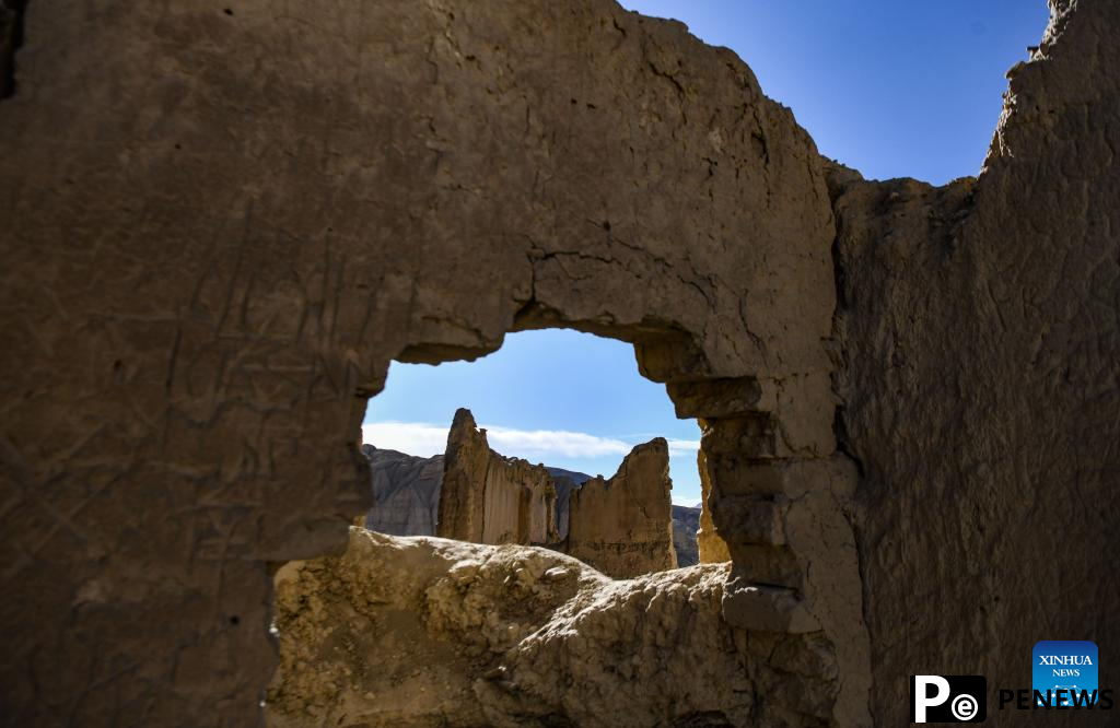 In pics: scenery of ruins of Guge Kingdom in Tibet