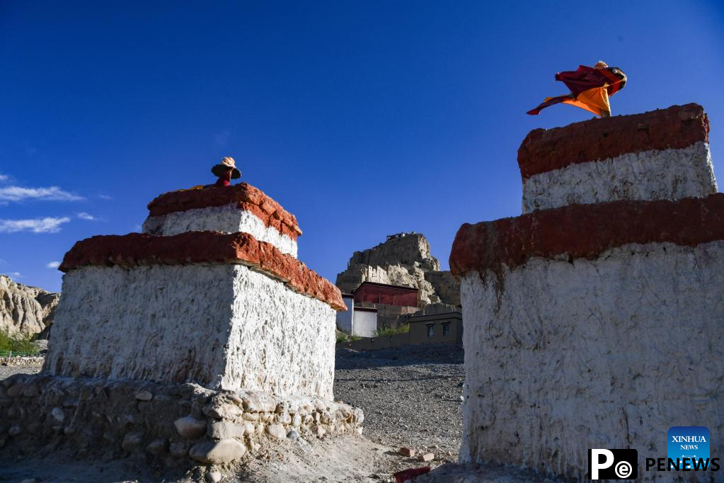 In pics: scenery of ruins of Guge Kingdom in Tibet