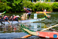 Teams compete at Boston Hong Kong Dragon Boat Festival