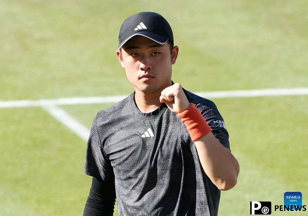 Wu Yibing defeats Nick Kyrgios to notch first win on grass at ATP Stuttgart